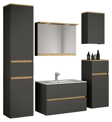 Immagine prodotto di Set di mobili da bagno con lavabo Cosila-I 81