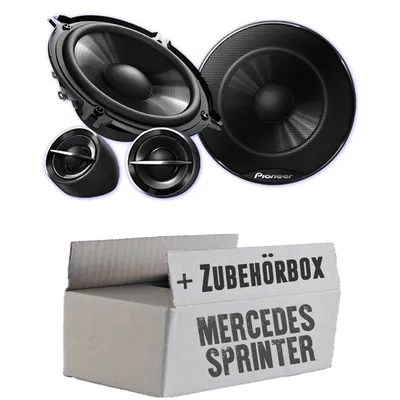 Produktbild von Mercedes Sprinter W906 Front - Pioneer TS-G133Ci - 13cm Lautsprechersystem - Einbauset