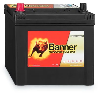 Produktbild von Banner Running Bull Autobatterie EFB 12V 65Ah 56516 ASIA