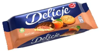 Zdjęcie produktu dla Delicje Szampańskie Morelowe 147g