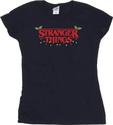 Produktbild von Netflix - "Stranger Things" T-Shirt für Damen BI50221 (L) (Marineblau)