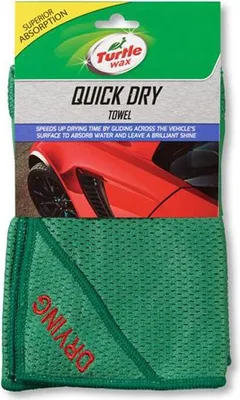 Produktbild von Turtle Wax Quick Dry Auto Mikrofaser Tuch Wassermagnet Trockentuch Poliertuch