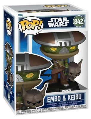 Image de Star Wars Funko POP! Buddy Embo & Keibu (842)