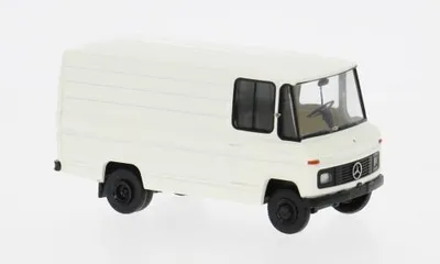 Produktbild von Brekina 36852 - 1/87 MB L406 Kasten in weiß - Neu