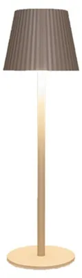 Produktbild von Tragbare Tischleuchte Glambiance - beige/sandfarben - 36 cm - Beruhrungssensor - drahtlos/aufladbar