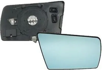 Produktbild von Spiegelglas Spiegel Außenspiegel Glas Rechts Blau passend für W202 W210 W140
