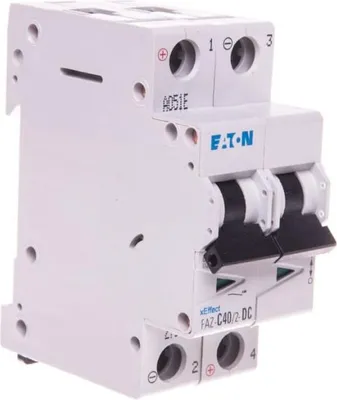 Produktbild von Leistungsschalter 2P C 40A 15kA AC FAZ C40/2-DC 279144