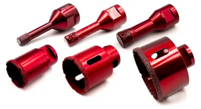 Produktbild von Marcrist Fliesen Trockenbohr-Set PG750X-M14 36, 44, 68mm