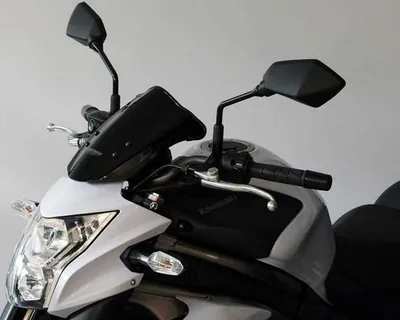 Produktbild von Scheibe MRA-Tourenscheibe, schwarz für Kawasaki ER 6 N, 12- Motorrad Windschild