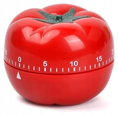 Produktbild von Digitaler Küchen-Timer Pomodoro für Kochen Lernen Spiele 60 Min.