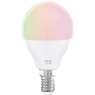 Produktbild von EGLO connect.z Smart-Home LED Leuchtmittel E14, P45, ZigBee, App und Sprachsteuerung Alexa, dimmbar, RGB, Lichtfarbe einstellbar (warmweiß-kaltweiß), 470 Lumen, 5 Watt, Glühbirne