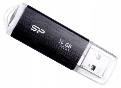 Produktbild von Silicon Power Blaze B02 16GB USB 3.1 Schwarz Pendrive