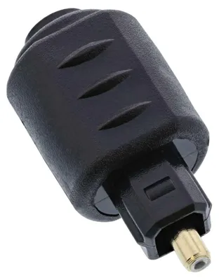Produktbild von InLine® OPTO Audio Kupplung, 3,5mm Buchse / Toslink Stecker