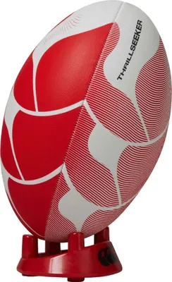 Image de Canterbury - "Thrillseeker" Ballon de Rugby RD3312 (4) (Blanc/Rouge)