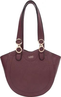 Produktbild von L.CREDI Schultertasche Pondria Shopper Wine weinrot