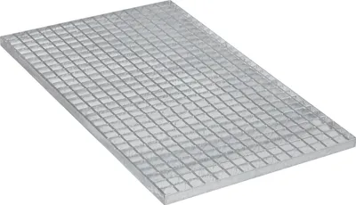 Produktbild von Gitterrost 600x1000 verzinkt, Maschenweite 34x38, Fußabstreifer, Pressrost 30x2