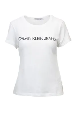 Obrázok produktu pre Calvin Klein tričko Core Instit Logo SM Fit Tee, J20J207879112, veľkosť: 163