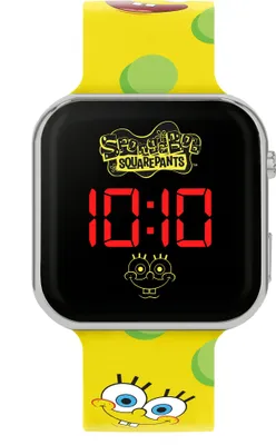 Produktbild von Disney SpongeBob LED Watch Gelb Unisize Disney Jewelry