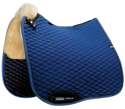 Produktbild von Stübben Schabracke Lammfell Streamline Dressurschabracke Blau L