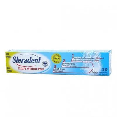 Produktbild von Steradent Triple Action Plus