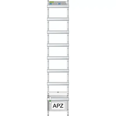 Produktbild von ABN BRAUN AG ABN Verteilerfeld 1V 1APZ 250x300mm VA19 1V7 84TE 250x1050mm