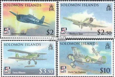 Produktbild von Briefmarken Salomoninseln 2009 Mi 1398-1401 (kompl.Ausg.) postfrisch Britische Marineflieger
