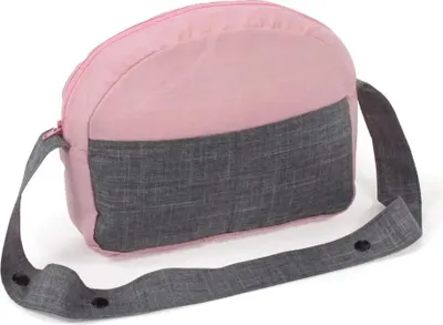 Image de Sac à langer melange gris-rose