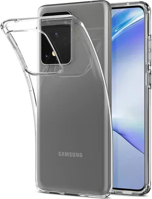 Produktbild von Conie Silikon Schutzhülle für Samsung Galaxy S20 Ultra Tasche klar Case Cover Bumper Hülle durchsichtig in transparent