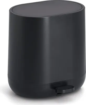 Obrázek produktu pro Pedálový koš s tichým dovíráním ZELLER, černý, 6 l
