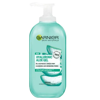 Obrázek produktu pro Garnier Čistící gel s kyselinou hyaluronovou a aloem pro pleť, 200ml