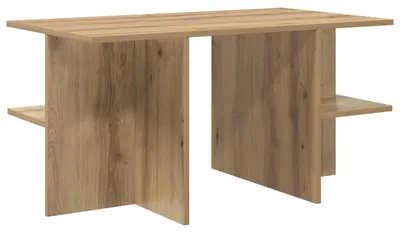 Obrázek produktu pro vidaXL Konferenční stolek Artisan – dub 87 x 50 x 45 cm, dřevotřísková deska