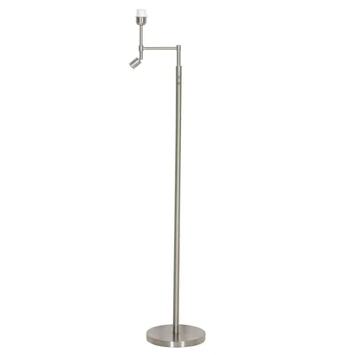 Produktbild von Light & Living Stehleuchte Ø25-H140 2L: LED*3W+E27 MONTANA nickel satiniert