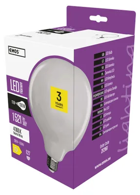 LED Lampe Filament Globe / E27 / 11 W (100 W) / 1 521 lm / Neutralweiß