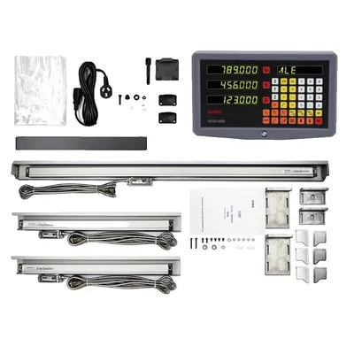 Obrázek produktu pro Digitální displej, 3 lineární stupnice, přesné měření, SDS3MS Dro Set