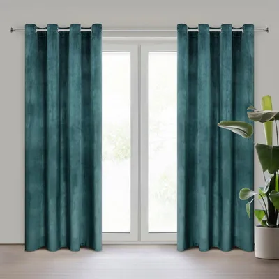 Produktbild von Vorhang MELANIE dunkelNI 140x250 cm  Ösen Ösenvorhang