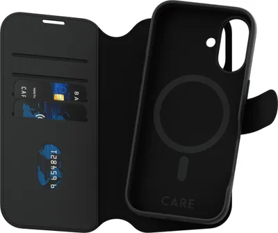 Produktbild von CARE by PanzerGlass® Feature Case Tango Two-in-One Wallet m. MagSafe iPhone 16