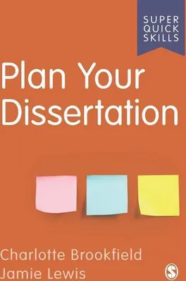 Produktbild von Plan Your Dissertation