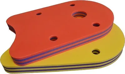 Produktbild von Schwimmbrett Klassik 480x300x38mm Baby, Kinder, Erwachsene - Stripes - Gestreift Rot