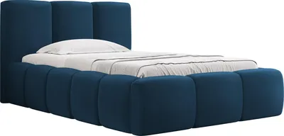 Produktbild von MIRJAN24 Polsterbett Kevson mit Bettkasten, Einzelbett, Schlafzimmer (Farbe: Kronos 09, Größe: 90x200 cm)