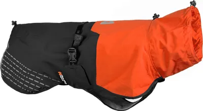 Produktbild von Non-stop dogwear Regenmantel Fjord Raincoat orange/schwarz, Größe: 24