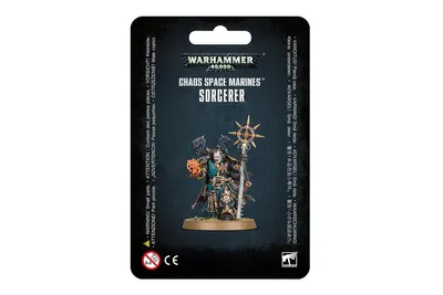 Produktbild von Warhammer 40.000 Chaos Space Marines Sorcerer