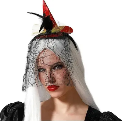 Image de Diadème Atosa de la Sorcière voilée Multicolore One Size