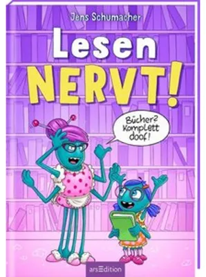 Obrázek produktu pro Lesen NERVT! - Bücher? Komplett doof! (Lesen nervt! 5)