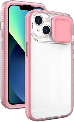 Produktbild von König Design Hülle kompatibel mit Apple iPhone 14 Kunststoff Soft Handyhülle - Handy Case Rosa