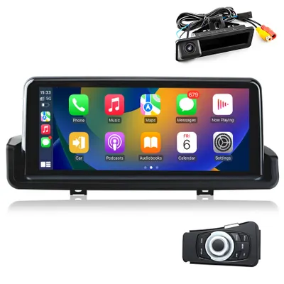 Produktbild von Linux CarPlay Android Auto dla BMW 3er E90 E91 E92 2005-2012 Autoradio GPS Navi WIFI SWC USB DSP Mit iDrive BMW Kamera