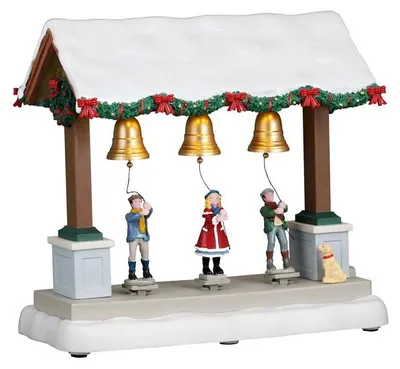 Productafbeelding van Christmas bells are ringing, b/o (4.5v) ornament LEMAX