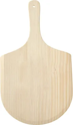 Produktbild von HENDI Pizzabrett mit Griff; Holz 535x305x1 mm