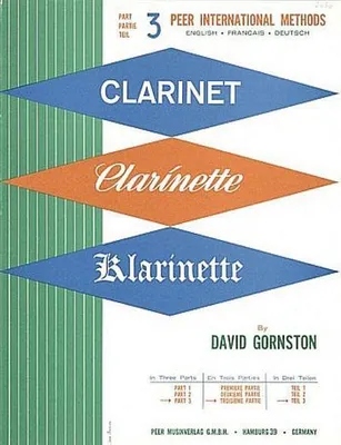 Produktbild von Method for Clarinet vol.3(en/fr(dt)
