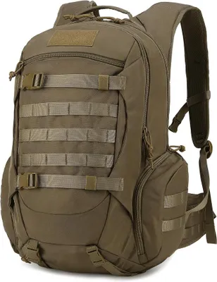 Produktbild von PolkaHome® 36L Rucksack Herren Taktischer Wanderrucksack Outdoor Survival Ausrüstung Trekking Rucksack Reise Rucksack