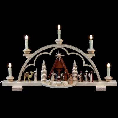 Productafbeelding van Schwibbogen "Geburt van Christus" (57 cm) van Müller Kleinkunst